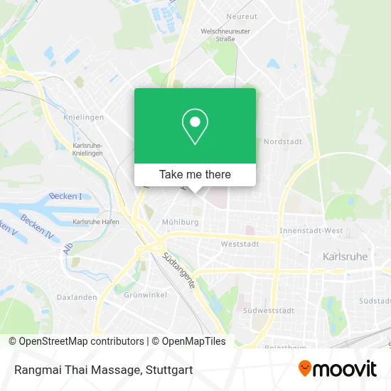 Rangmai Thai Massage map
