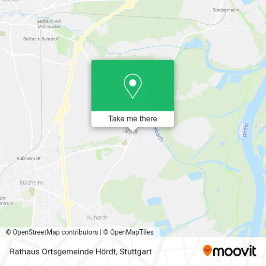 Rathaus Ortsgemeinde Hördt map