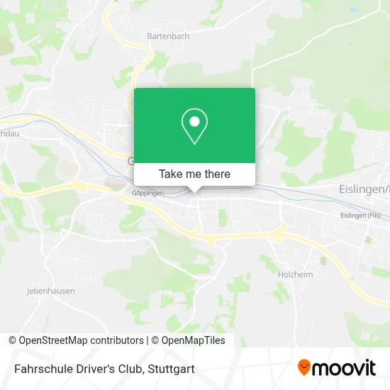 Fahrschule Driver's Club map