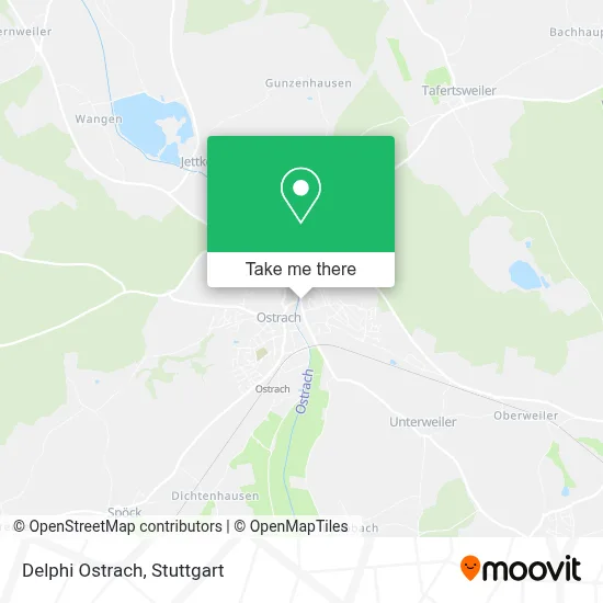 Delphi Ostrach map