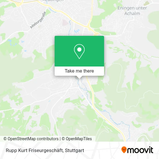 Rupp Kurt Friseurgeschäft map