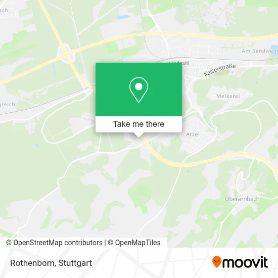 Rothenborn map