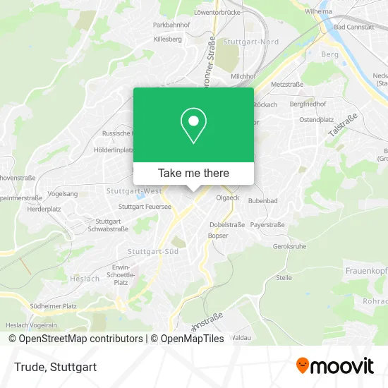 Trude map