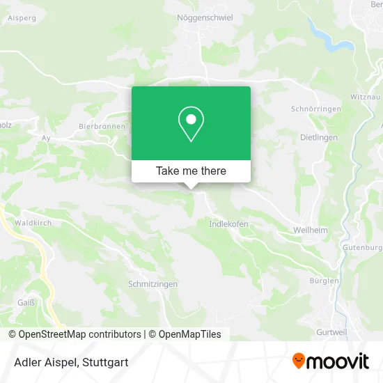 Adler Aispel map