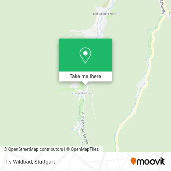 Fv Wildbad map