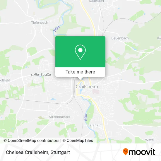 Chelsea Crailsheim map