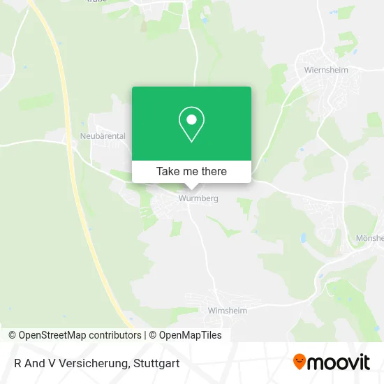 R And V Versicherung map