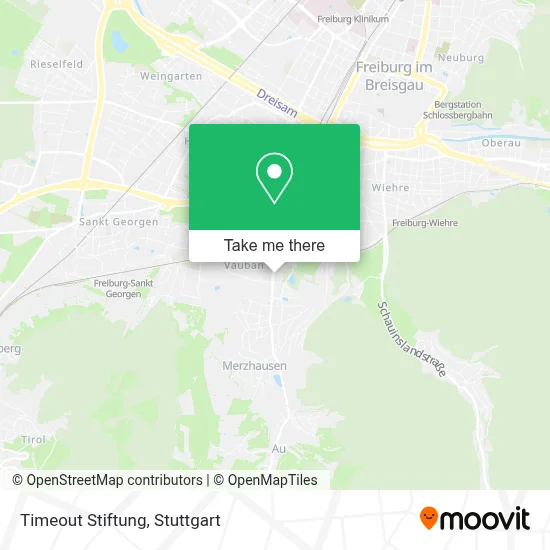 Timeout Stiftung map