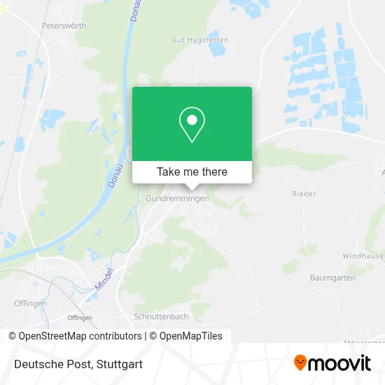 Deutsche Post map