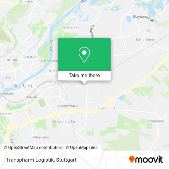 Transpharm Logistik map