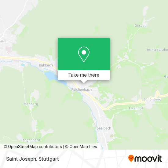Sankt Josef map