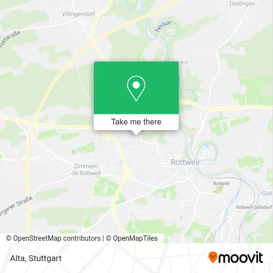 Alta map