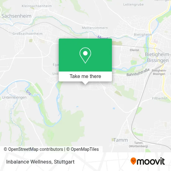 Inbalance Wellness map