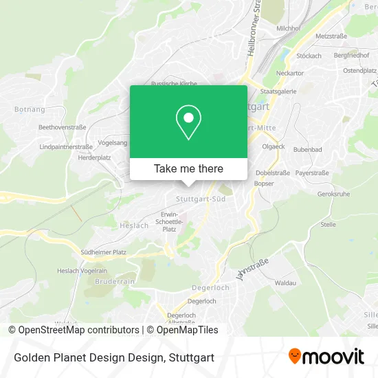 Golden Planet Design Design map