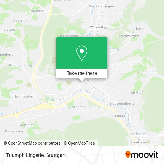 Triumph Lingerie map
