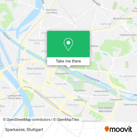Sparkasse map