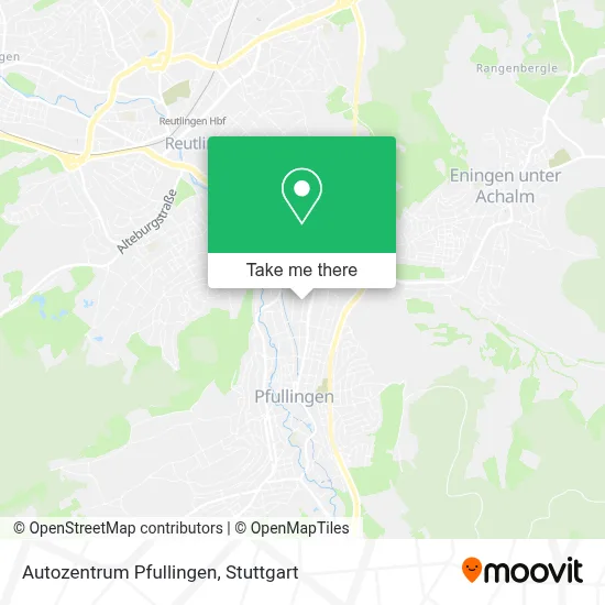 Autozentrum Pfullingen map