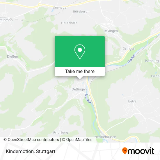 Kindemotion map