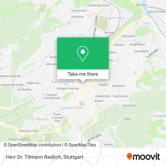 Herr Dr. Tilmann Redlich map