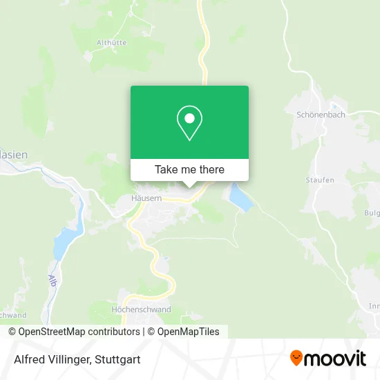 Alfred Villinger map