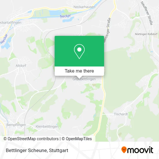 Bettlinger Scheune map