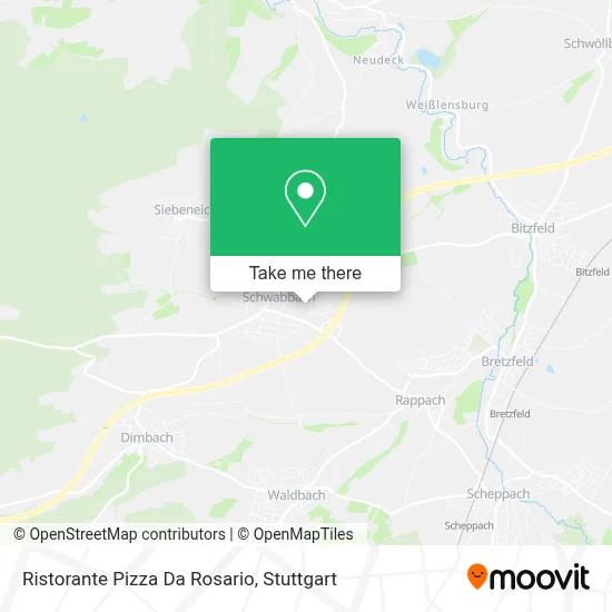 Ristorante Pizza Da Rosario map