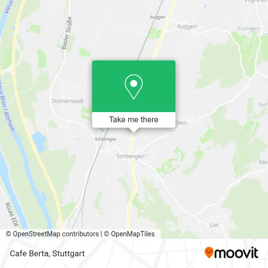 Cafe Berta map