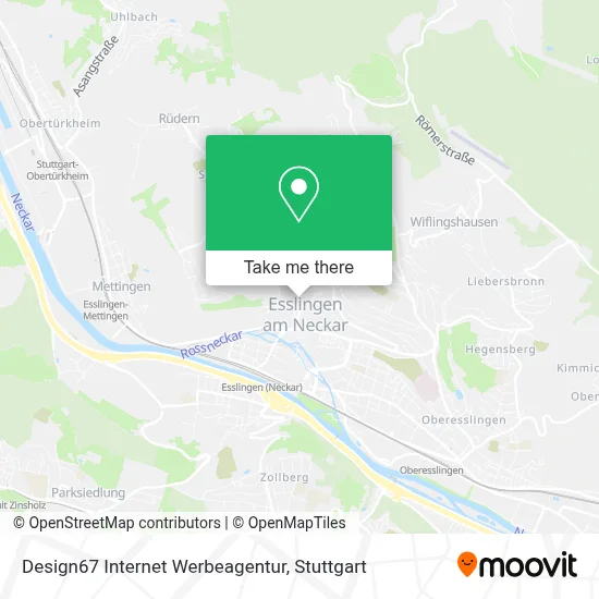 Design67 Internet Werbeagentur map