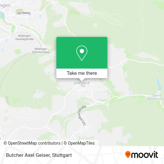 Butcher Axel Geiser map
