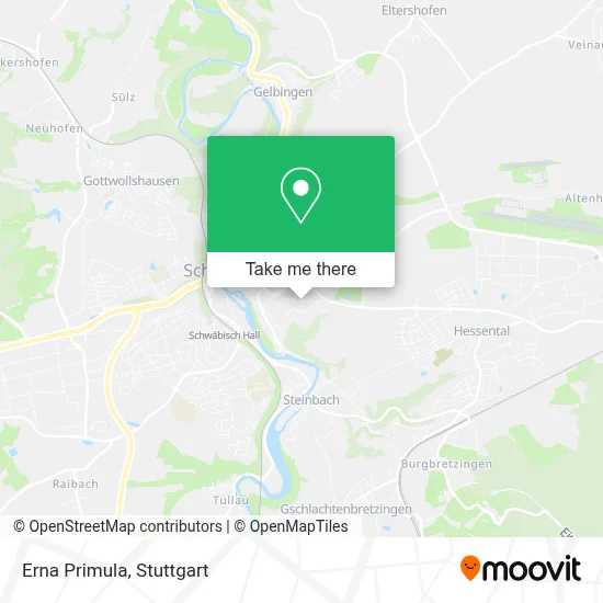 Erna Primula map