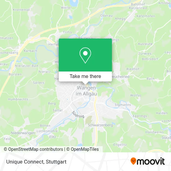 Unique Connect map