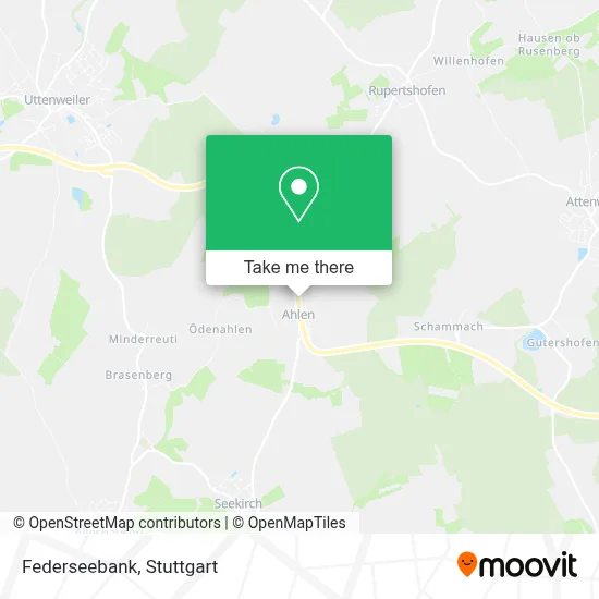 Federseebank map