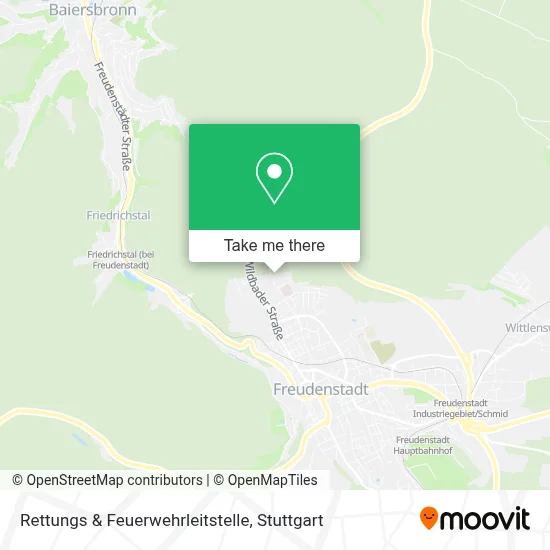 Rettungs & Feuerwehrleitstelle map