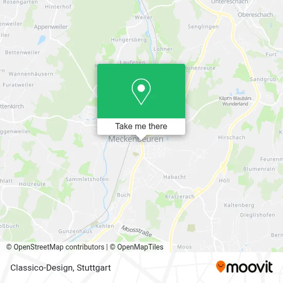 Classico-Design map