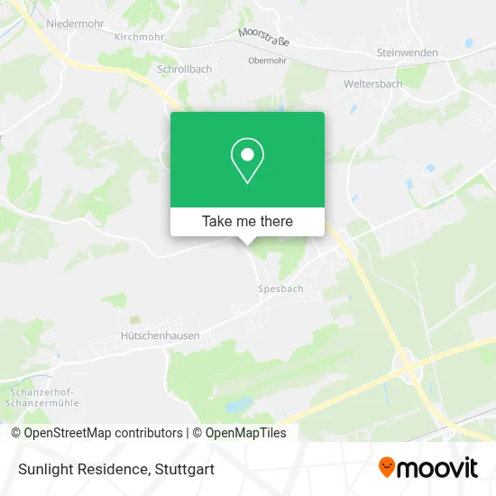 Sunlight Residence map