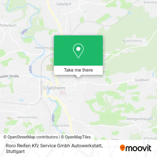 Roro Reifen Kfz Service Gmbh Autowerkstatt map