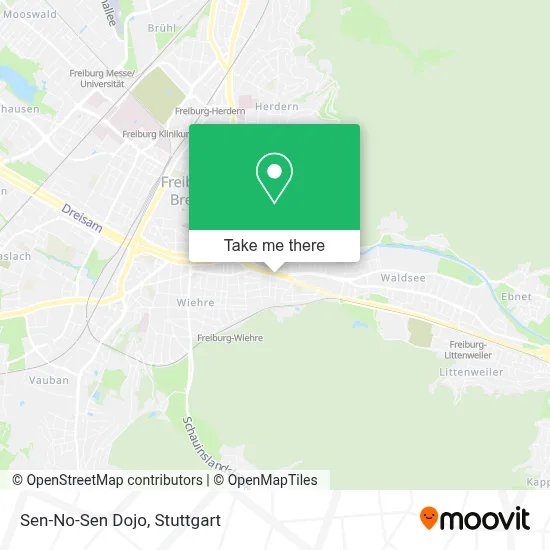 Sen-No-Sen Dojo map