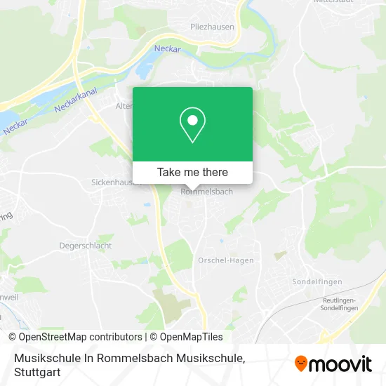 Musikschule In Rommelsbach Musikschule map