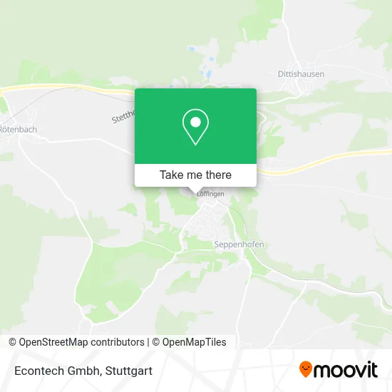 Econtech Gmbh map