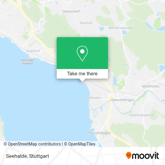 Seehalde map