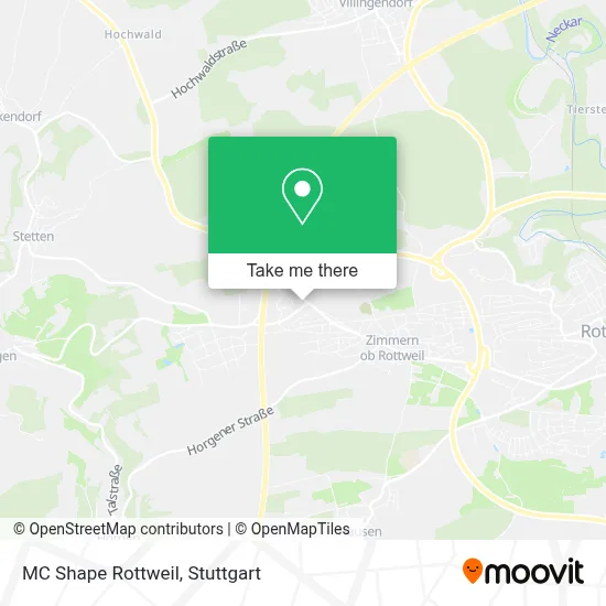 MC Shape Rottweil map
