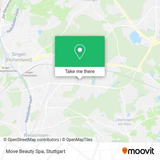 Move Beauty Spa map