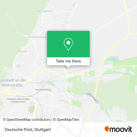 Deutsche Post map