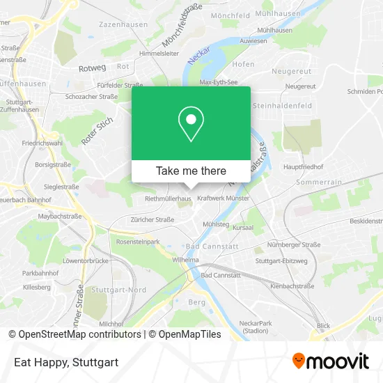Eat Happy map