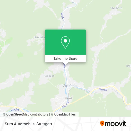 Sum Automobile map