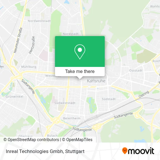 Inreal Technologies Gmbh map