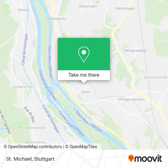 St. Michael map