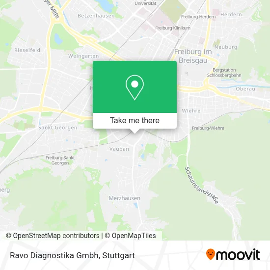 Ravo Diagnostika Gmbh map