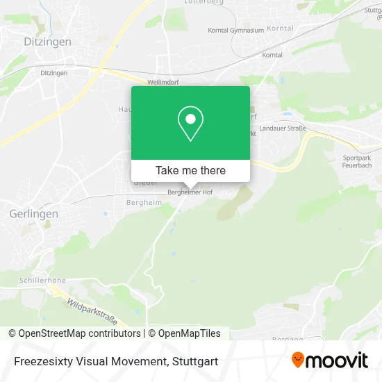 Freezesixty Visual Movement map