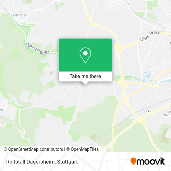 Reitstall Dagersheim map